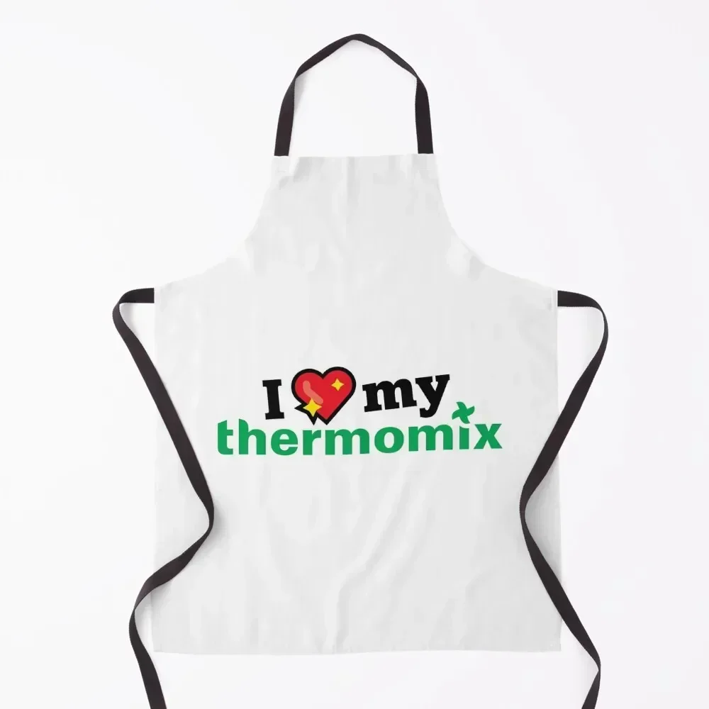 

I love my Thermomix (on white) Apron Home And Kitchen Kitchenware kitchen clothes Cooking Clothes Apron