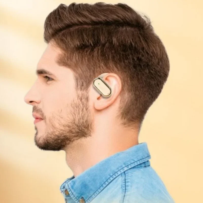 سماعات أذن ANC لاسلكية تعمل بالبلوتوث 5.3، تطبيق إلغاء الضوضاء، سماعات رأس للمكالمات مقاومة للماء، سماعة ألعاب رياضية تعمل باللمس