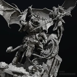 Resin model kits figure colorless and self-assembled（3D Printing ）TD-6576/3D