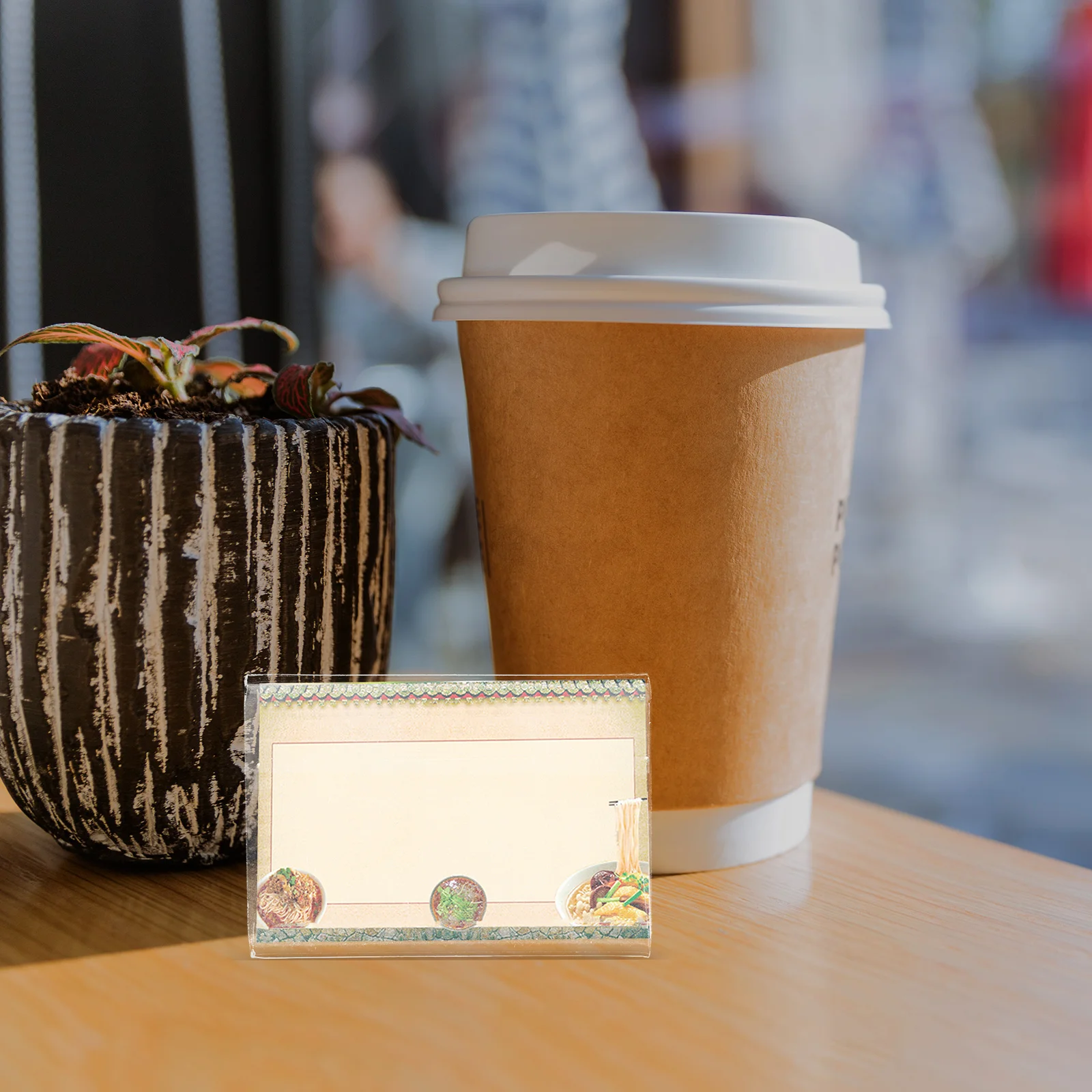 

20Pcs High Clarity Acrylic L Shape Sign Holder Slanted Tabletop Display Stand for Advertisements Menus Informational Papers