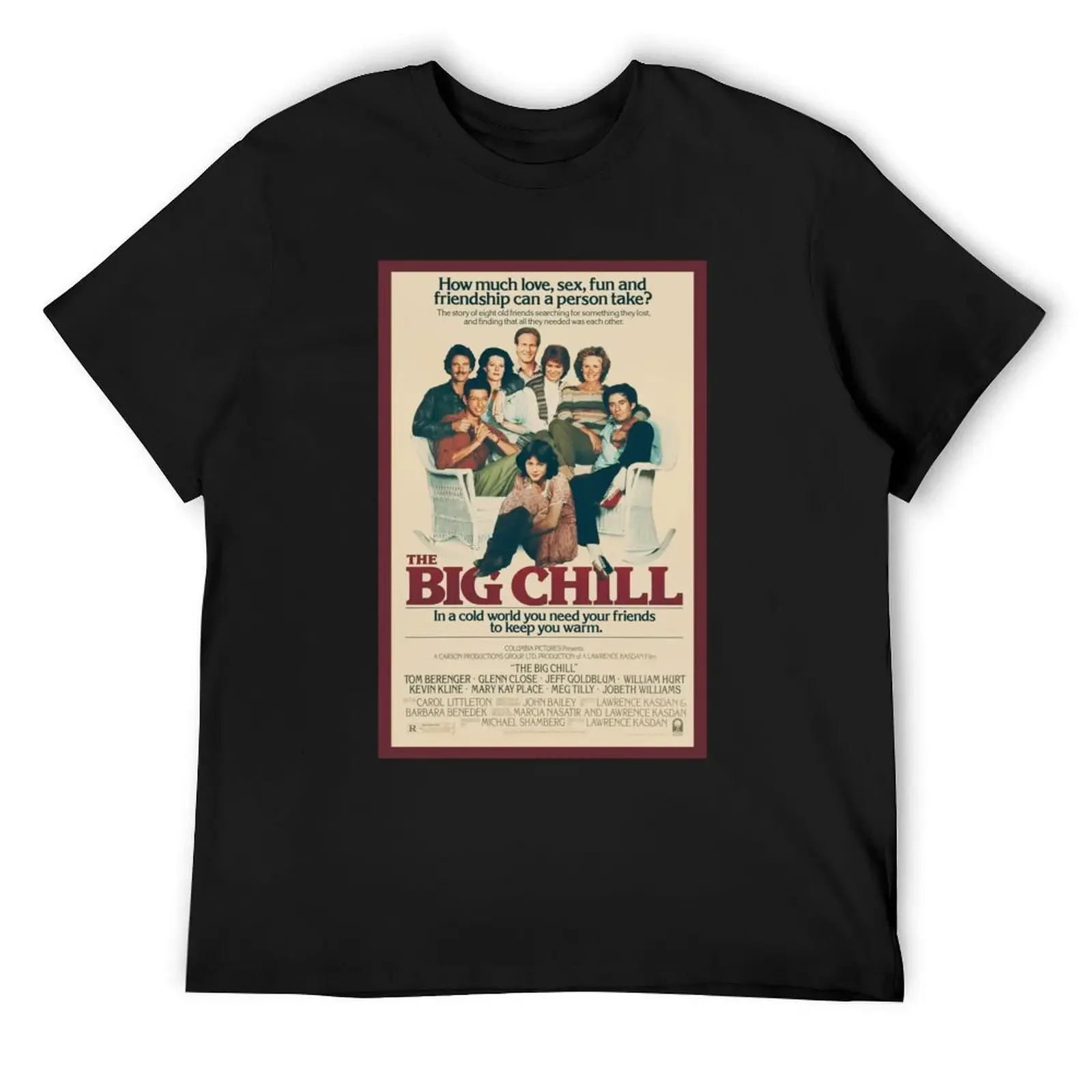 

The Big Chill T-Shirt animal prinfor boys summer clothes street wear workout shirts for men