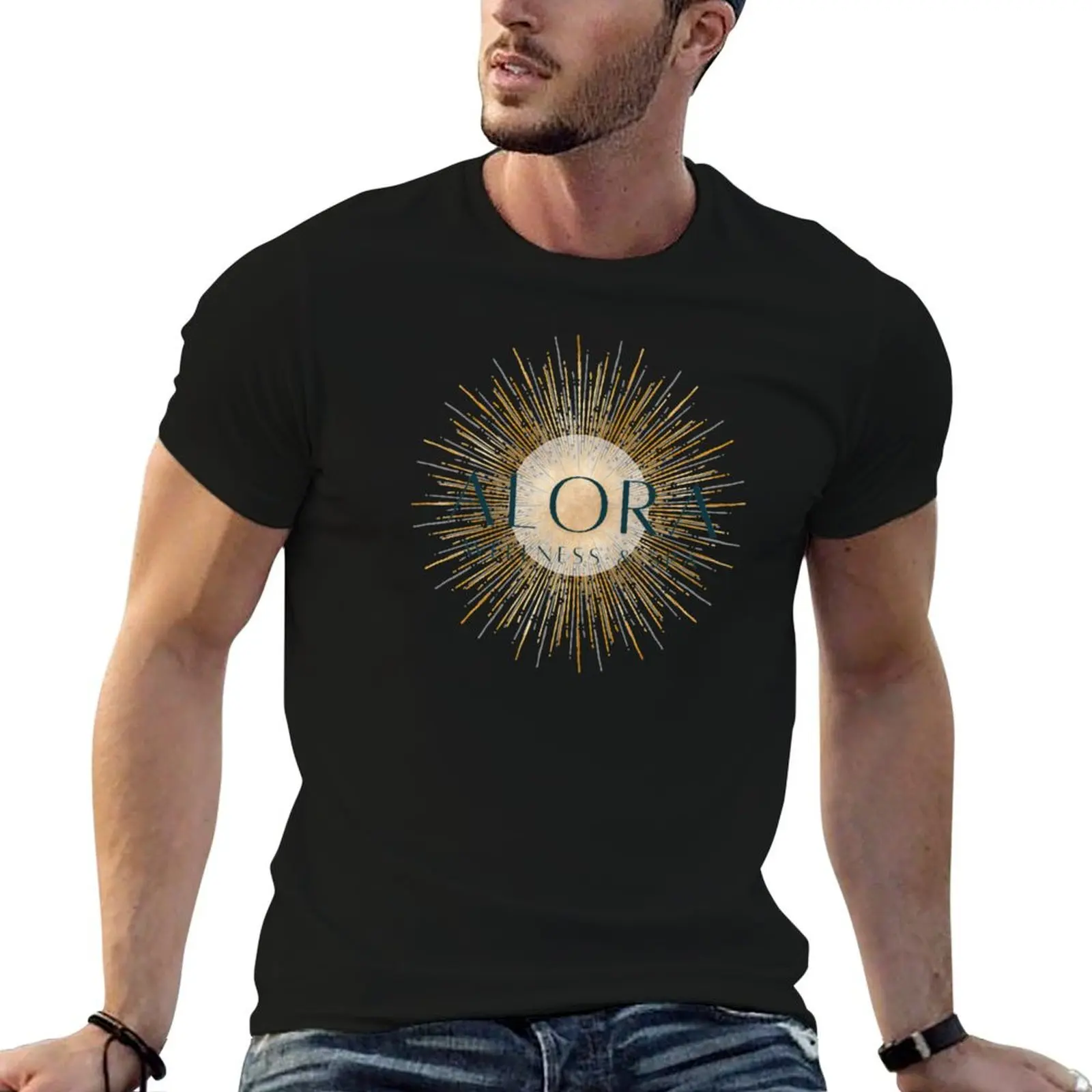 Alora wellness spa T-Shirt plus size clothes vintage clothes men t shirts