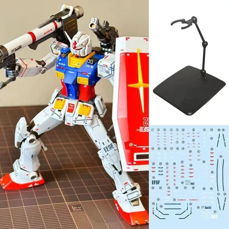 Bandai HG 1/144 GUNDAM GTO Original RX-78-2 GUNDAM Model Kit Anime Figure Action Fighter Assembly Models Collection Toys Gifts