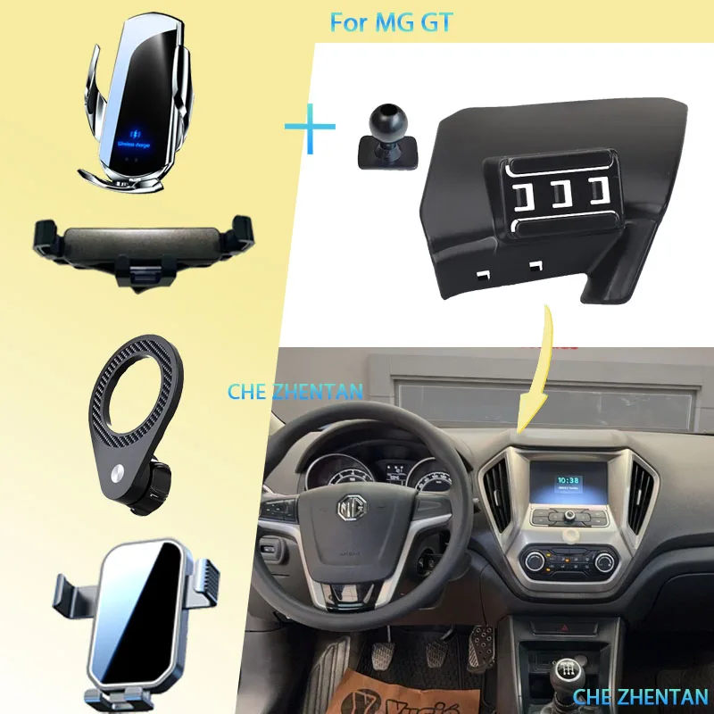 

Car Mobile Phone Holder for MG GT 2013 2014 2015~2022 360° Rotating Car Vehicle Phone Mounts GPS Navigation Stand Accessories