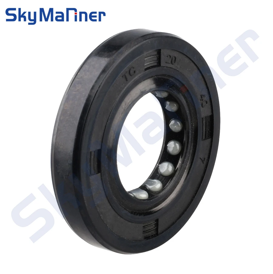 3B2-00122-0 Oil Seal For Nissian Tohatsu Outboard 2 stroke 8HP 9.8HP M8B M9.8B boat engine parts boat motor size:20x40x7