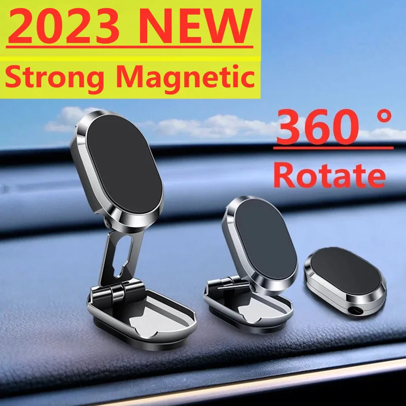 Car Phone Holder Magnetic Universal Magnet Phone Mount for iPhone 14 13 12 11 X XR Samsung in Car Mobile Cell Phone Holder Stand