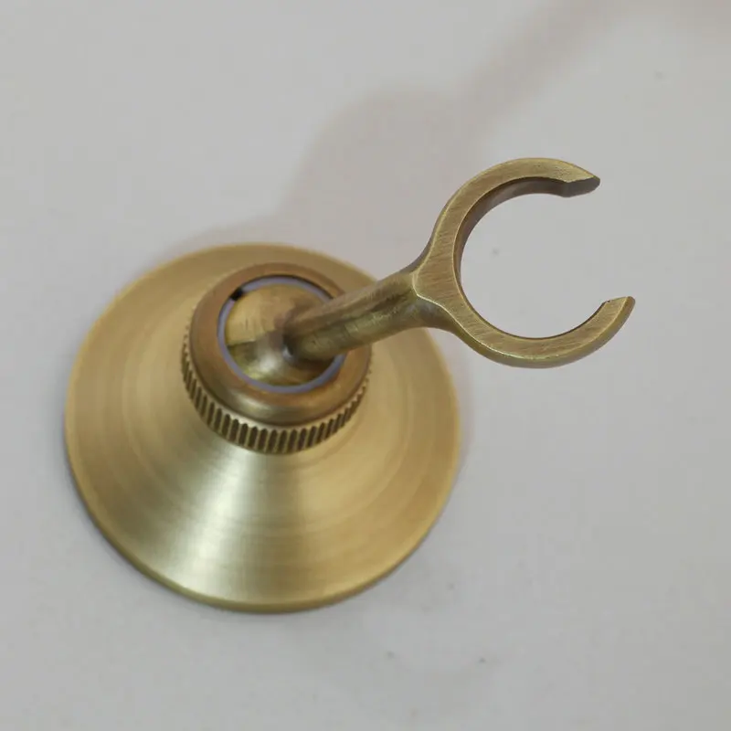 KEMAIDI Antique Brass Wall Mounted Bathroom Bathtub Faucet Mixer Tap With Hand Shower Head Mixer Shower Faucet Set Long Spout