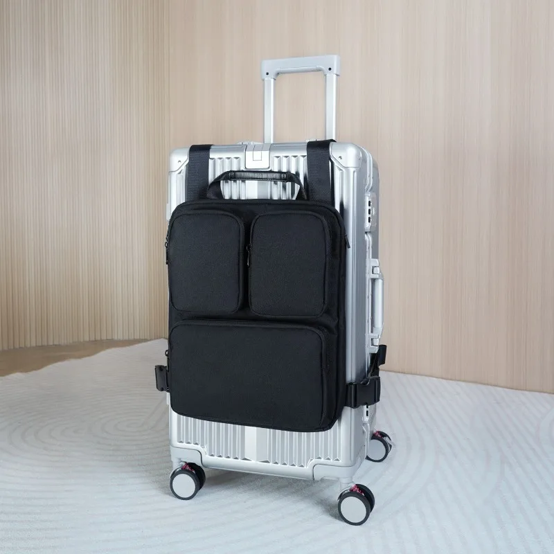 

Computer handbag, boarding case expansion and storage, suitcase hanging bag, light shoulder back