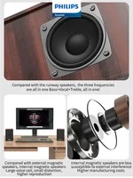 Philips SPA20 Speaker Bluetooth with 360 degree Surround Sound Bluetooth Wireless Stereo for Computer Macbook Laptop - Image 2