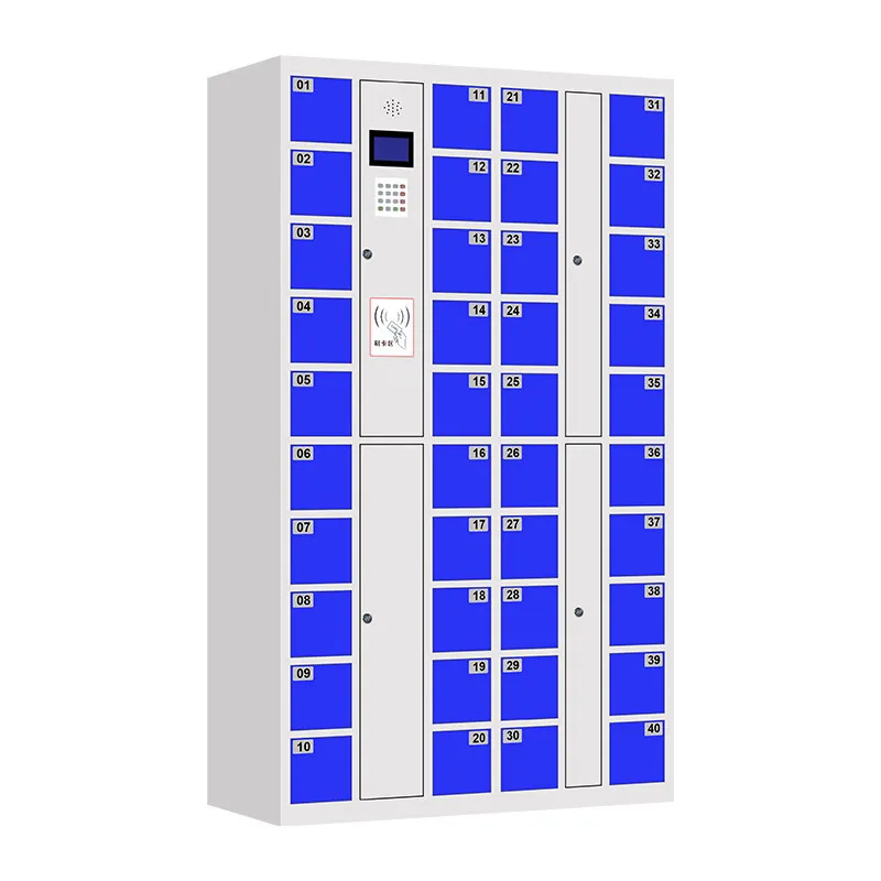 cabinet Scan code Storage cabinet Charging Employee swipe card Fingerprint password Storage cabinet Locker