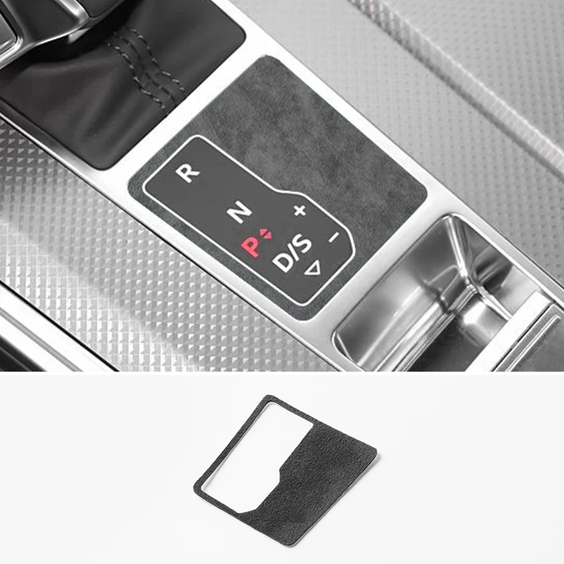 

For Audi C8 A6 A7 S6 S7 Center Console Gear Shift Panel Trim Sticker Made of Alcantara Car Premium Interior Tuning Accessories
