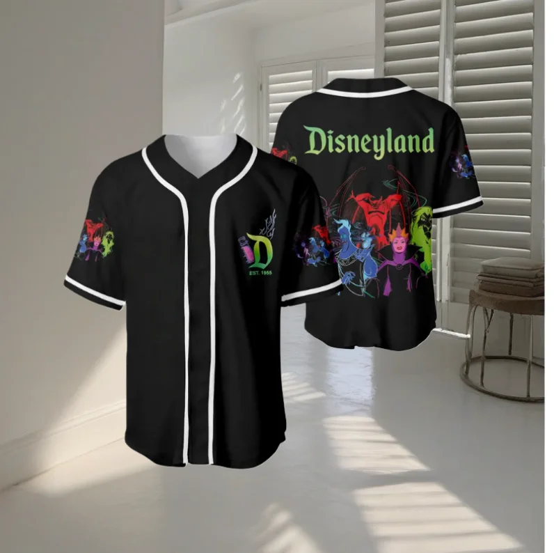 Jersey Baseball Disney Stitch Edisi Terbatas Natal untuk Wanita, Kaos Trendi, Personal, Modis, Atasan Kasual Longgar