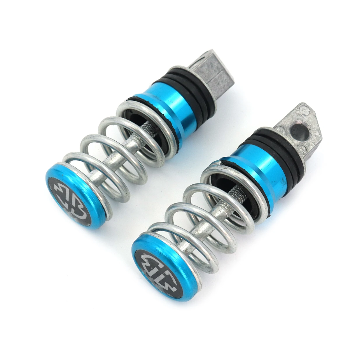 Motorcycle Electric Scooter Spring Pedal Universal Foot Peg For Yamaha Suzuki Honda Kawasaki Harley Citycoco Steel Footrests