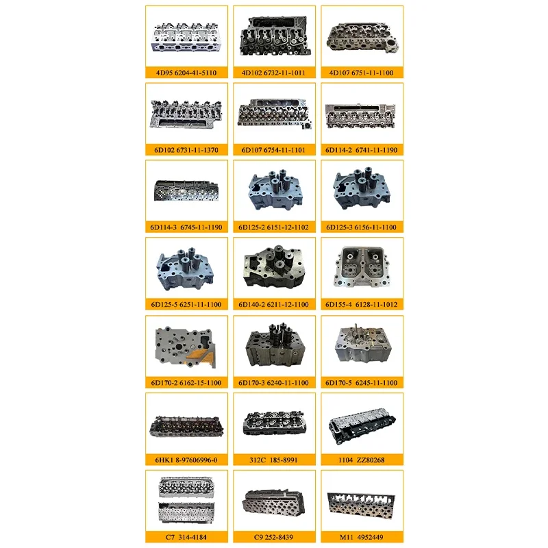 Highest Quality Diesel Engine Spare Parts 6D155-4 6128-11-1012 Cylinder Head with Cheap Price