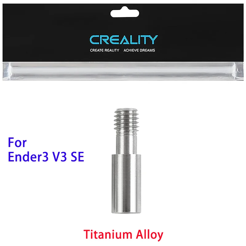 Creality Offizielles Ender3 Halsrohr aus Titanlegierung, Bimetall-Heatbreak, für Ender3 S1/3 V2/3 Pro/Ender 5/CR-6 SE/CR-5 PRO/CR10 – Detail 15