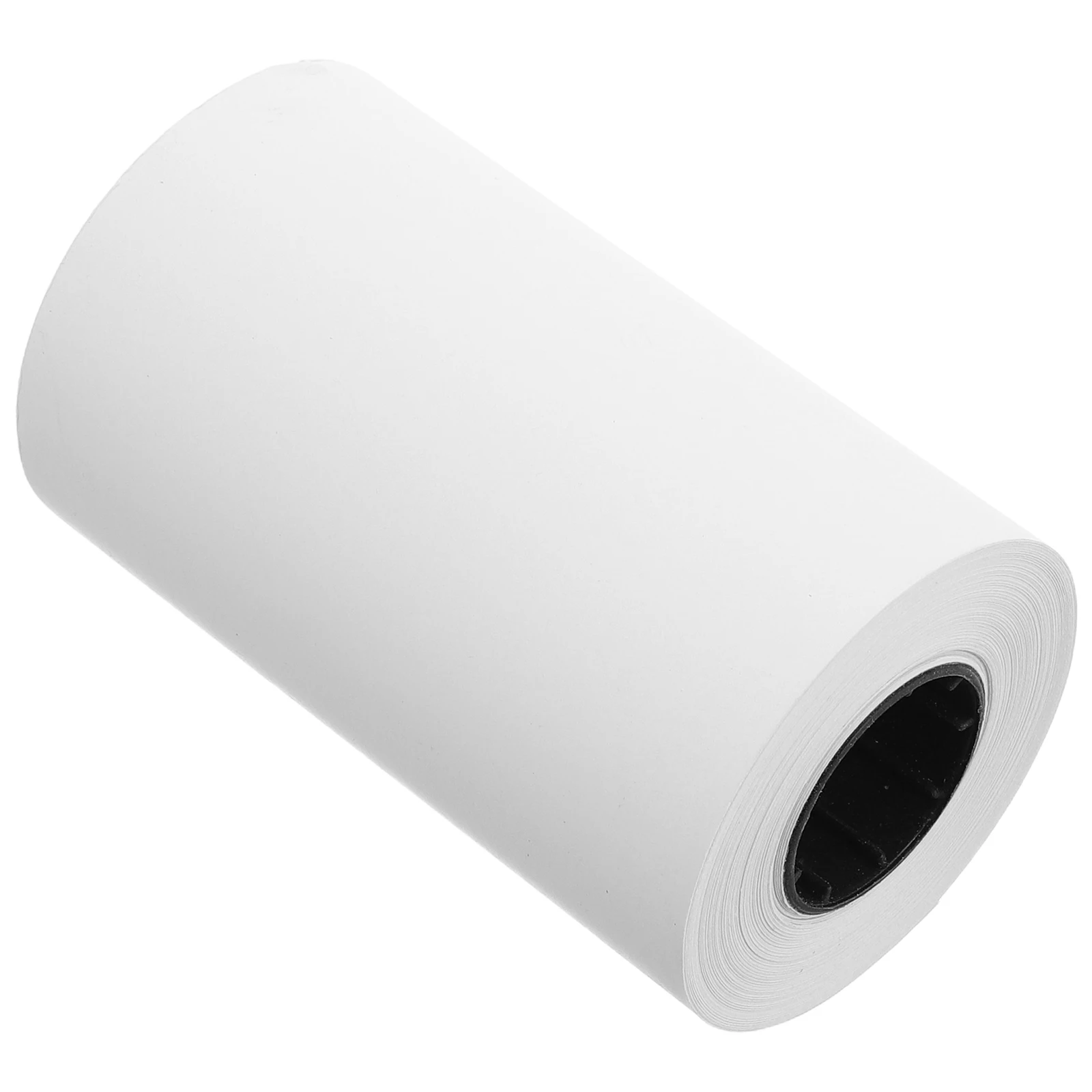 1 لفة ورق الإيصالات الحرارية لفة لتسجيل النقود نظام Pos آلة بطاقة الائتمان إضافة شريط آلة حاسبة ورق تذكرة صغير #1