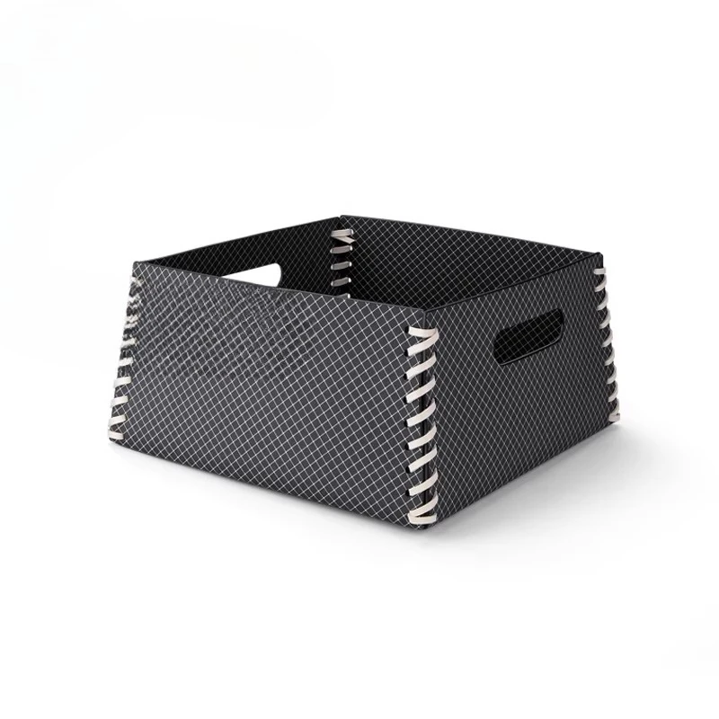 

High-end clothing storage basket, dirty laundry basket, bookshelf sundries, storage basket for home use, wardrobe storage
