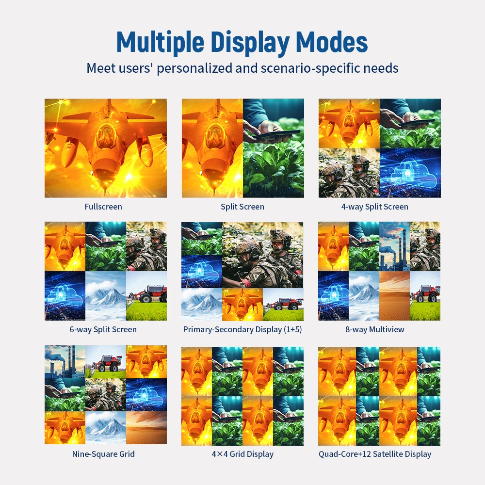 OEM 1U Rackmount Drawer Console With 4 8 16 32 VGA USB Ports With DP 17.3 19 Inch LCD 4K KVM IP Extender Switch Stock