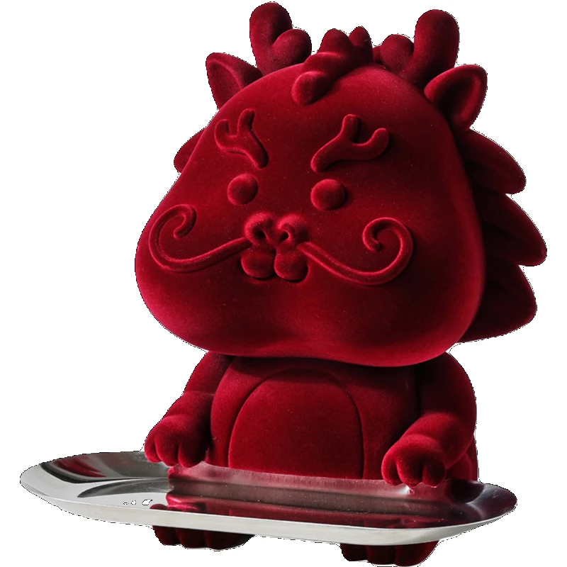 

The Year of the Loong decorations decorations porch tray entry key to receive new year moving gifts in the living room