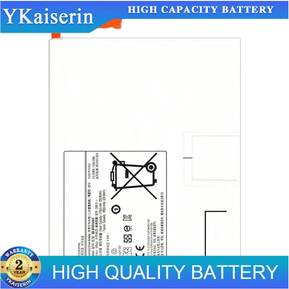 

T870 EB-BT875ABY For Samsung Galaxy Tab S7 11 SM-T875 8000Mah Tablet Battery Premium Replacement