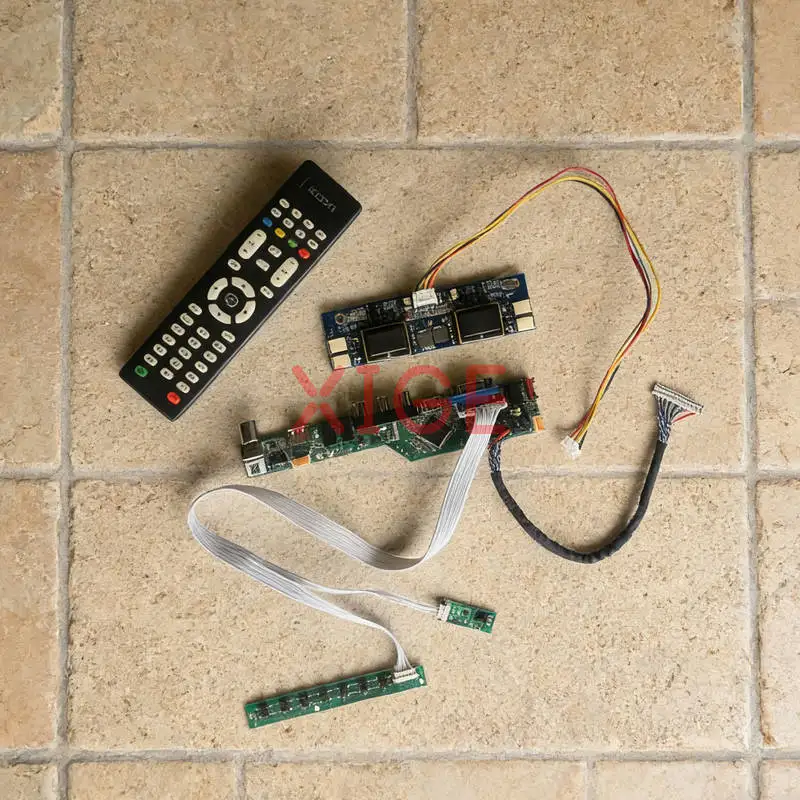 

Для LTM170EU LTM170EX LTM170EP01 LTM170EH матричный контроллер DIY Kit 1280x1024 1280*1024 HDMI + VGA + AV + USB 4-CCFL LVDS 30-контактный