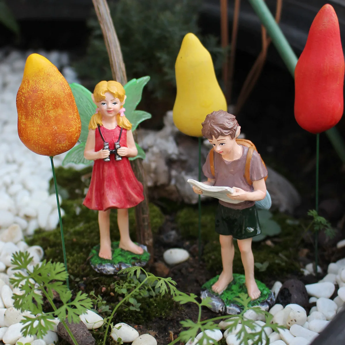 

‌5PCS Adventure Fairy Set - Resin Garden Decor for Patio & Balcony