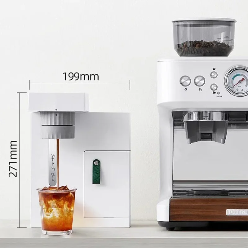 Multifunctional Coffee Maker Grinding and Brewing in One, 22 Grind Settings Portable Coffee Maker, Ideal for Home and Office Use