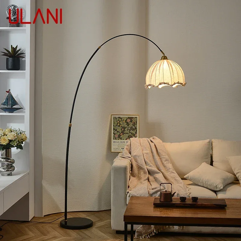 ULANI Contemporary Floor Lamp Luxury Living Room Bedroom Study Villa Hotel LED Retro Creativity Decorative Standing Light