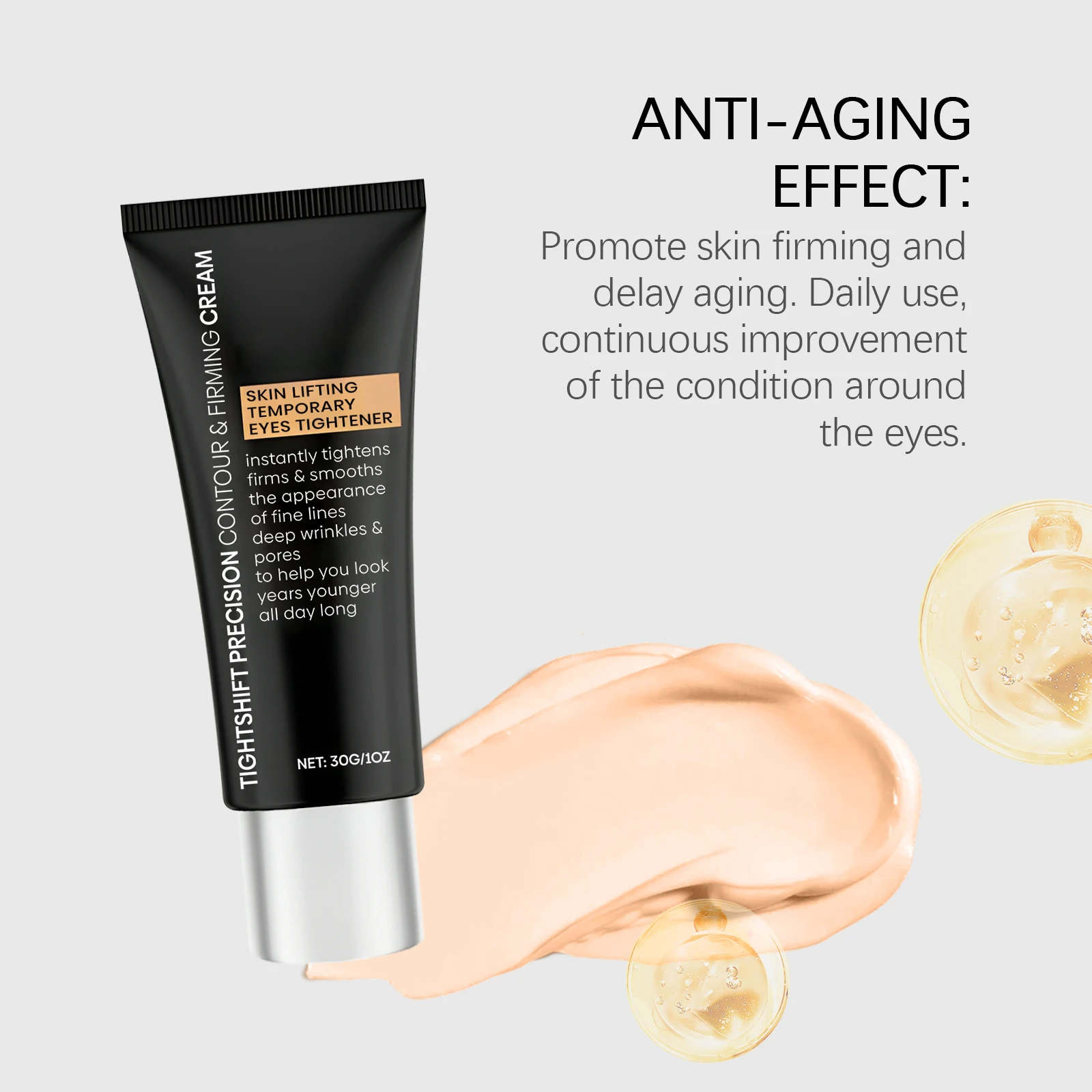 Instant Firm Eye Cream Remove Eye Fine Lines Eliminate Dark Circles Boost Skin Elasticity Brighten Eye Area Contour Shaping 30g
