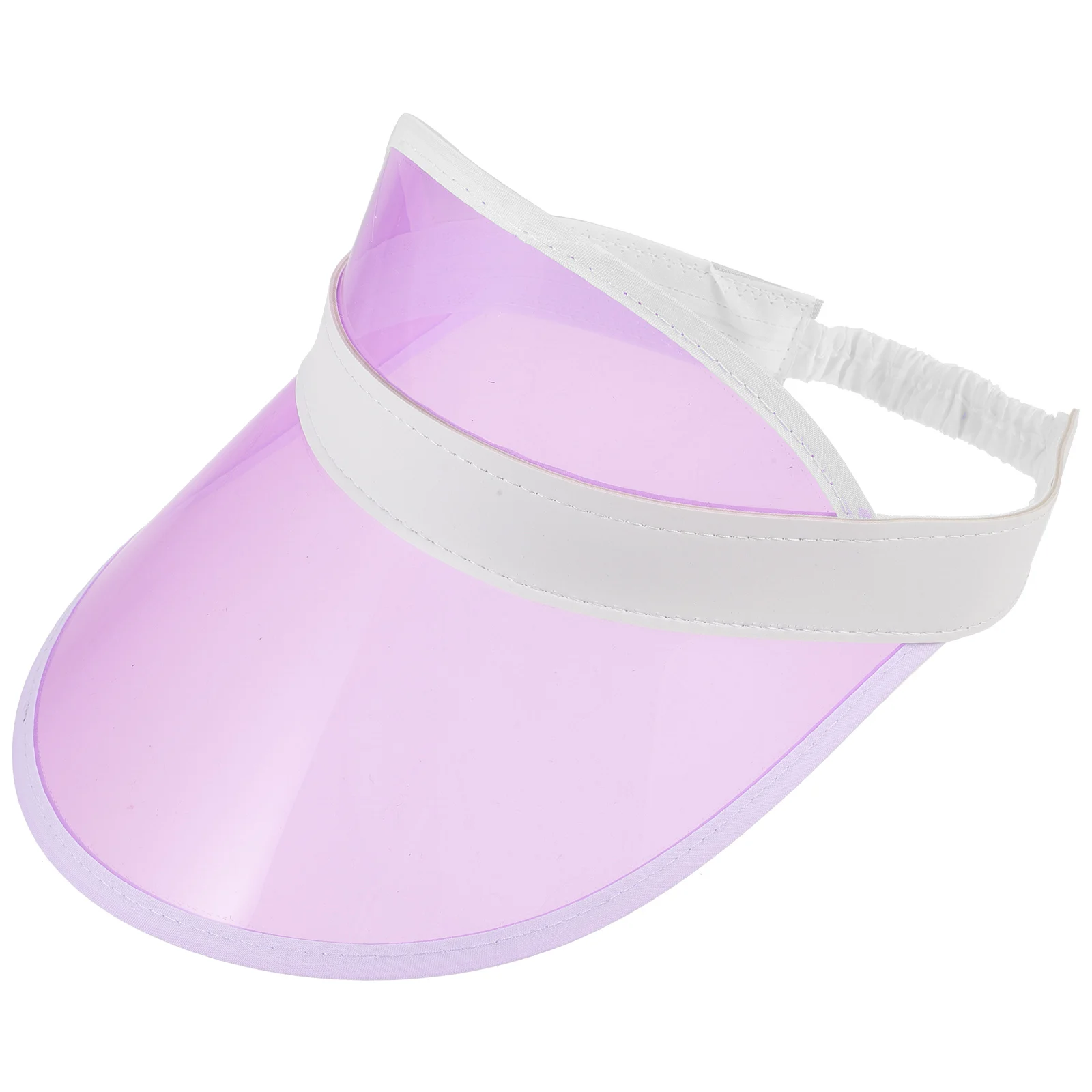 

Beach Hat Sunshade Pvc+fabric Wide Brim Visor for Women Photo Shoots