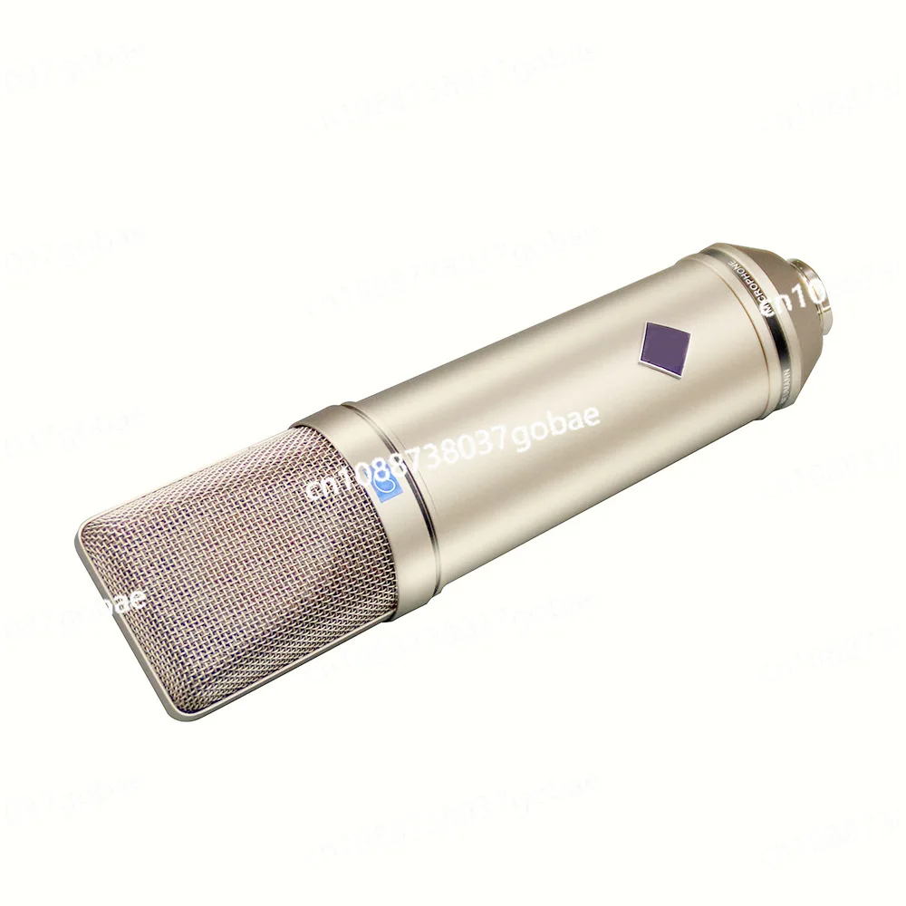 U--87 Professional Large Diaphragm Condenser Microphone Series High-End Recording Studio for Live Streaming and Karaoke