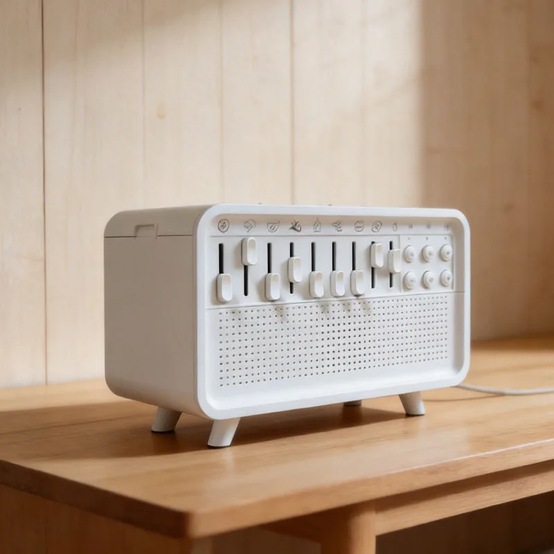 

8 Group Nature Sound White Noise machine Humidifier3 in 1 Bluetooth Speaker Sleep Night Light Humidifier All-in-one Machine