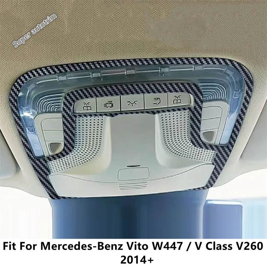 

Roof Reading Light Lamp Frame Decoration Cover Trim Interior Accessories For Mercedes-Benz Vito W447 / V Class V260 2014 - 2021