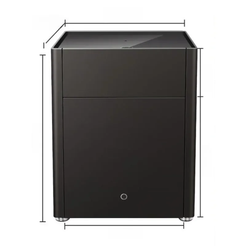 Smart bedside table, safe, household integrated, fingerprint password, anti-theft safe deposit box