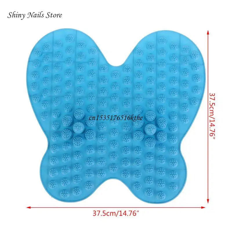 for Butterfly Foot Massager Mat Feet Reflexology Walk Massage Pad for Health Car Dropship