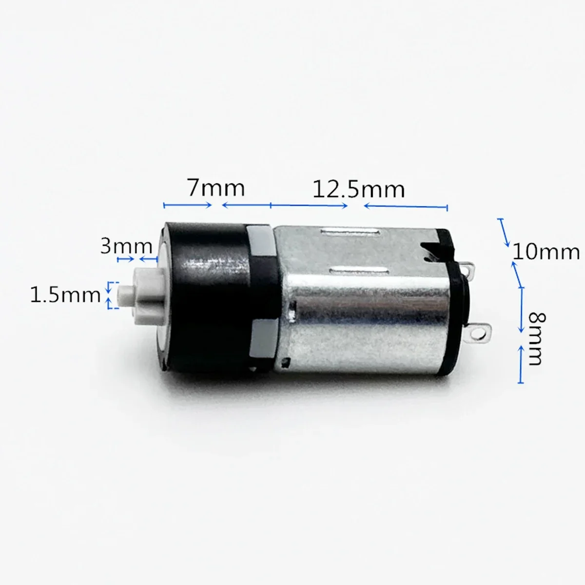 Mini GP10-M10 Planetary Gear Motor DC 1.5V 3.7V 33RPM-85RPM Slow Speed Miniature Plastic Gearbox Low Noise Cross Output Shaft