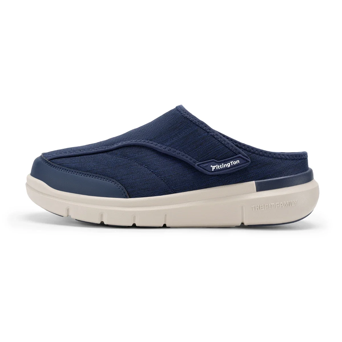 Fitington Weite Hausschuhe für Herren, Slip-On Mules Clogs für geschwollene Füße, verstellbar, für den Innenbereich, leichte Laufschuhe – Detail 3