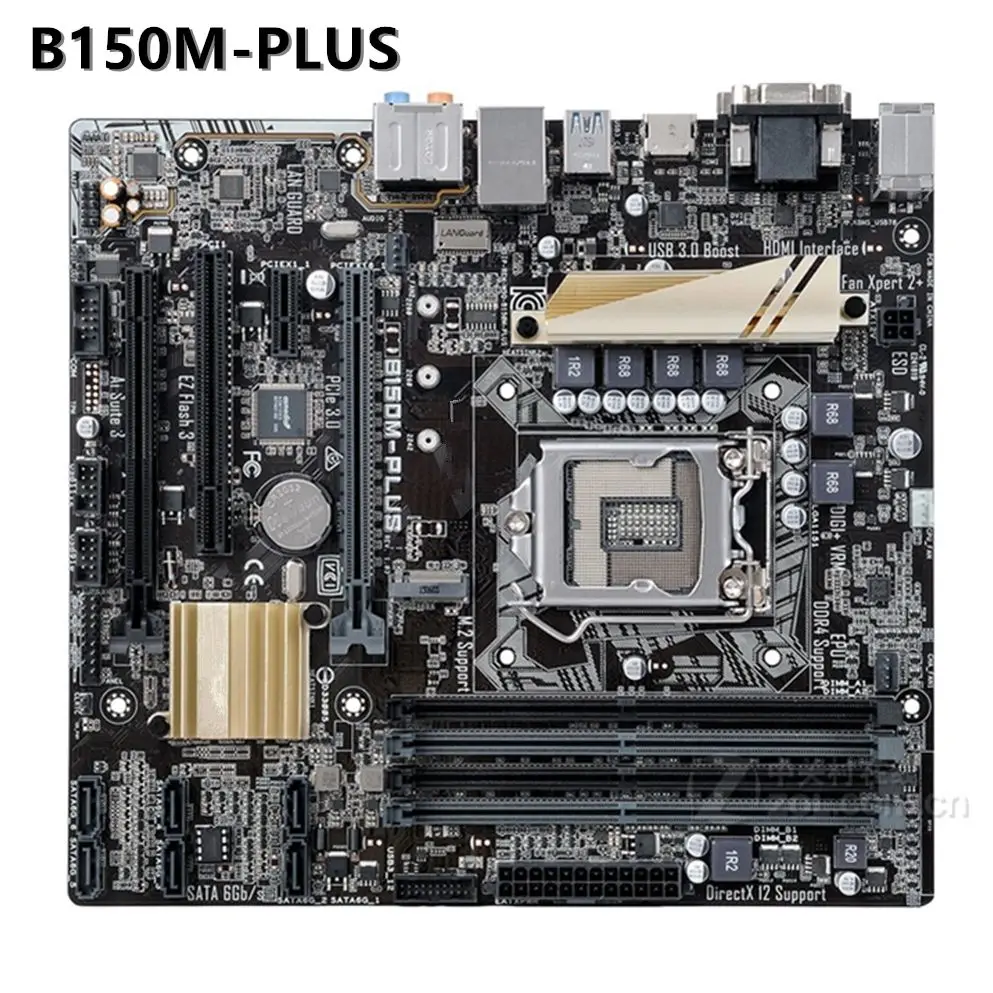 

Материнская плата LGA 1151 B150M-PLUS LGA 1151 DDR4 I3 I5 I7 CPU 64G Micro ATX board USB3.0