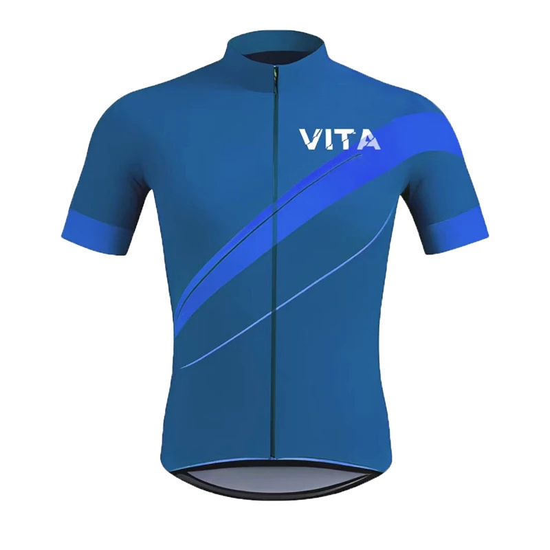 VITA Summer Men Women Motorcycle Cycling Jersey Downhill Enduro Short Sleeve Shirt MTB Breathable Comfortable Fabric Clothing