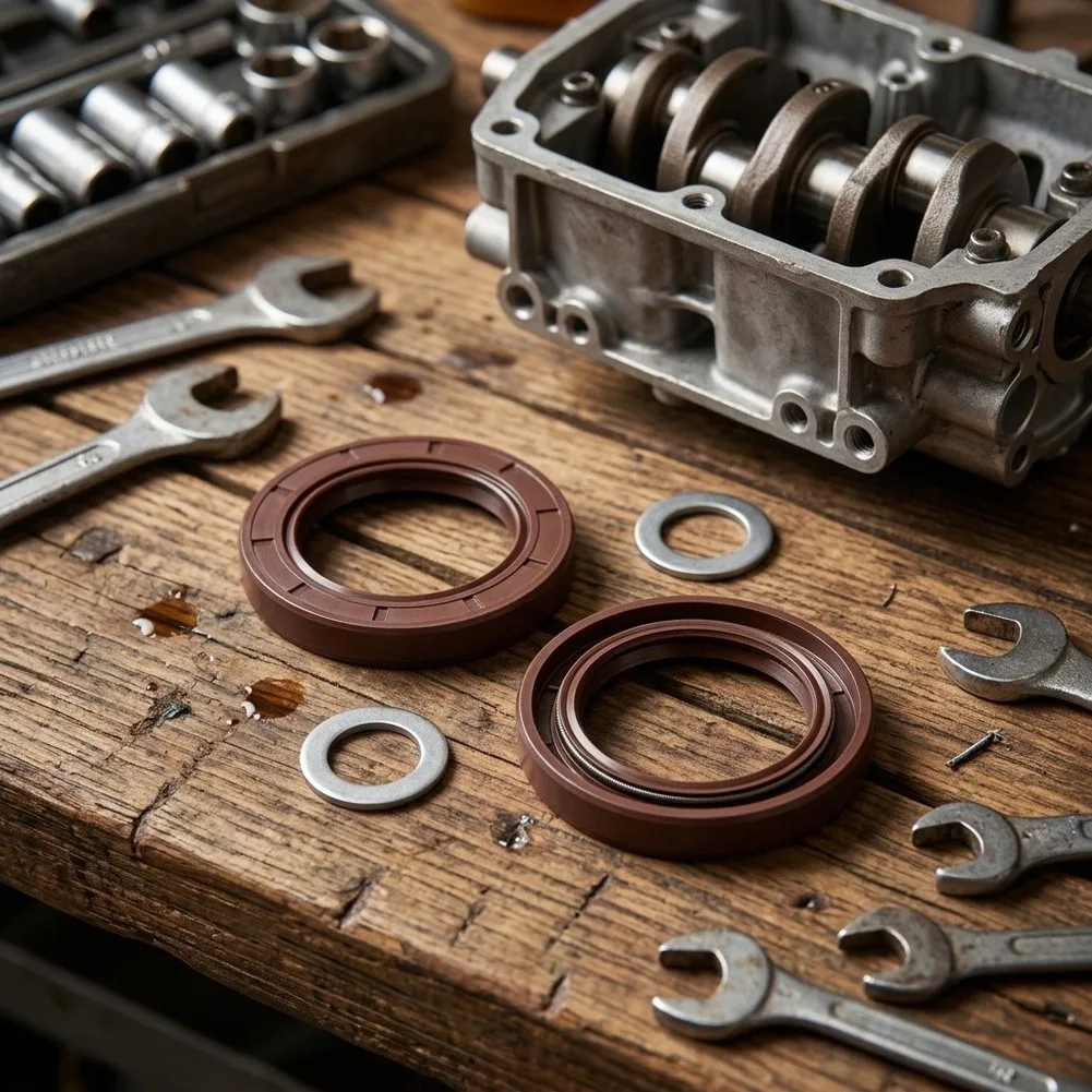 For Engine Maintenance Oil Seal Kit Fluororubber Seal Long-lasting Performance Snug Fit Design For Predator Engines