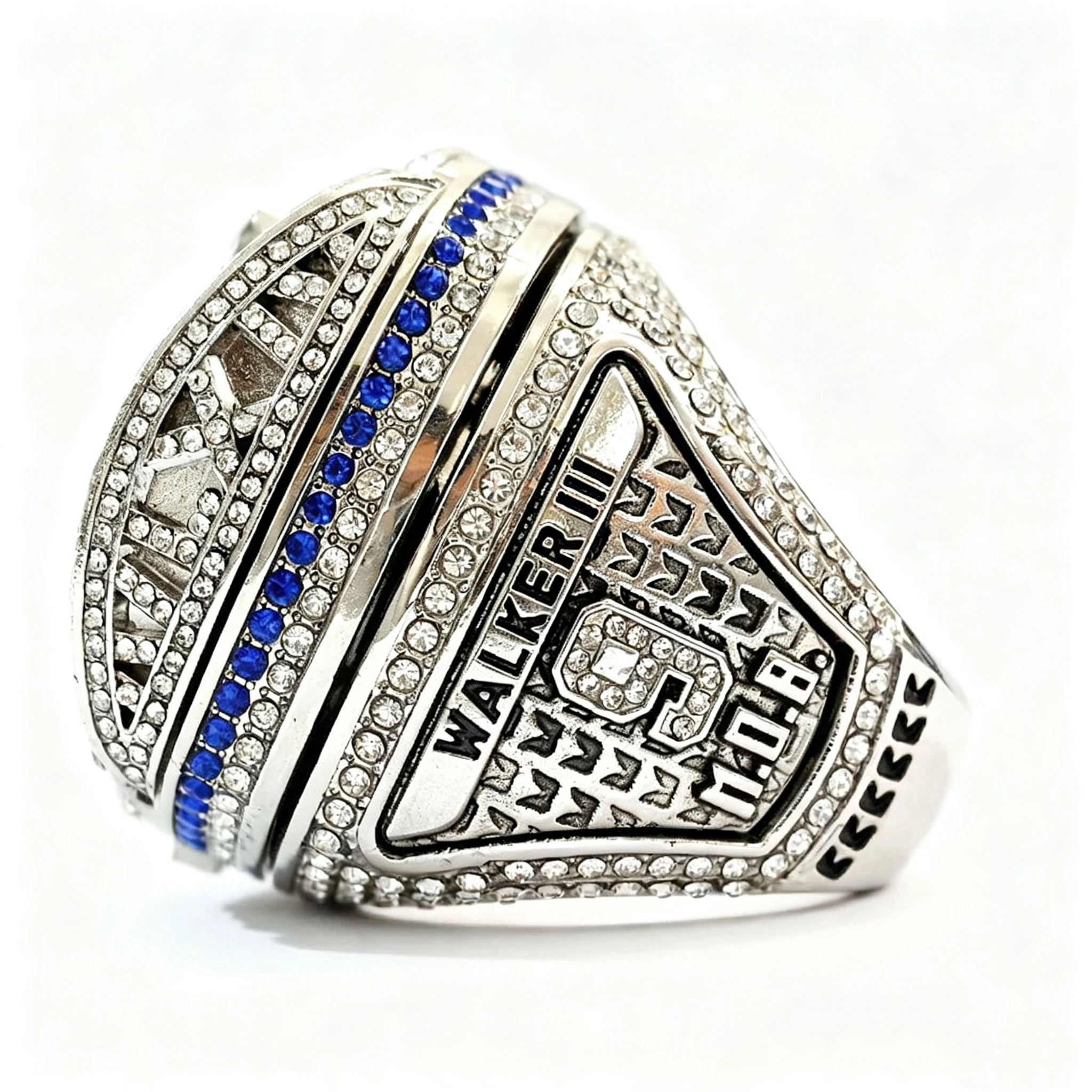 2025 New Championship Style Ring Stainless Steel Alloy rugby Fan Collectible Jewelry Sports Gift for Fans