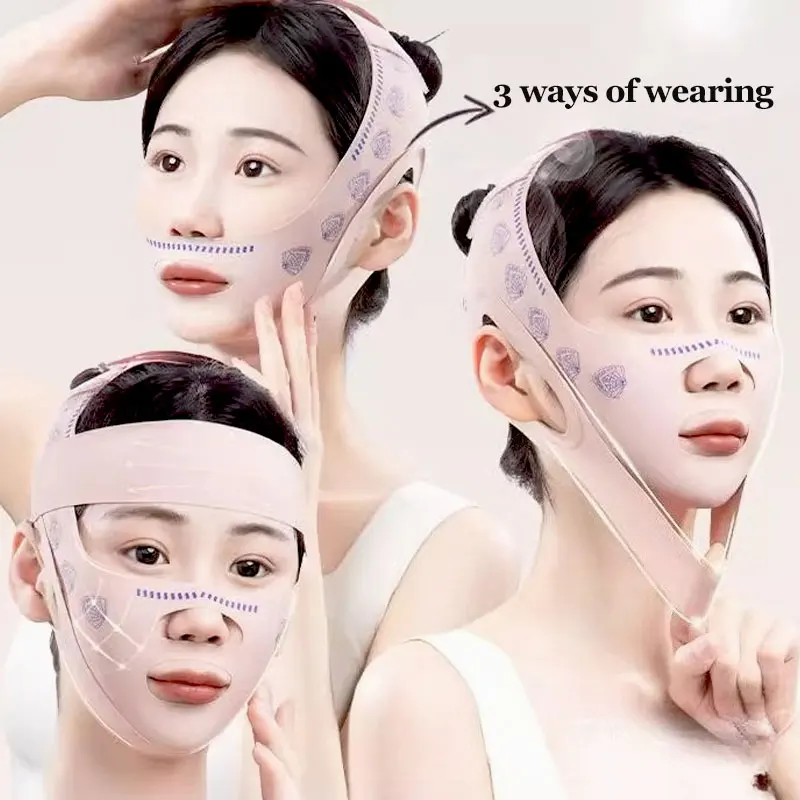 V Line Shaper Chin Cheek Lift Up Belt Anti Wrinkle Strap Face Slimming Bandage Women Face Lifting Facial Beauty Skin Care Tools