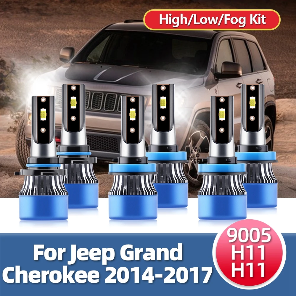 

LED Headlight Car Bulbs 15000LM CSP Auto Fog Lamp 110W High Power 12V Luces 9005 H11 For Grand Cherokee Jeep 2014 2015 2016 2017