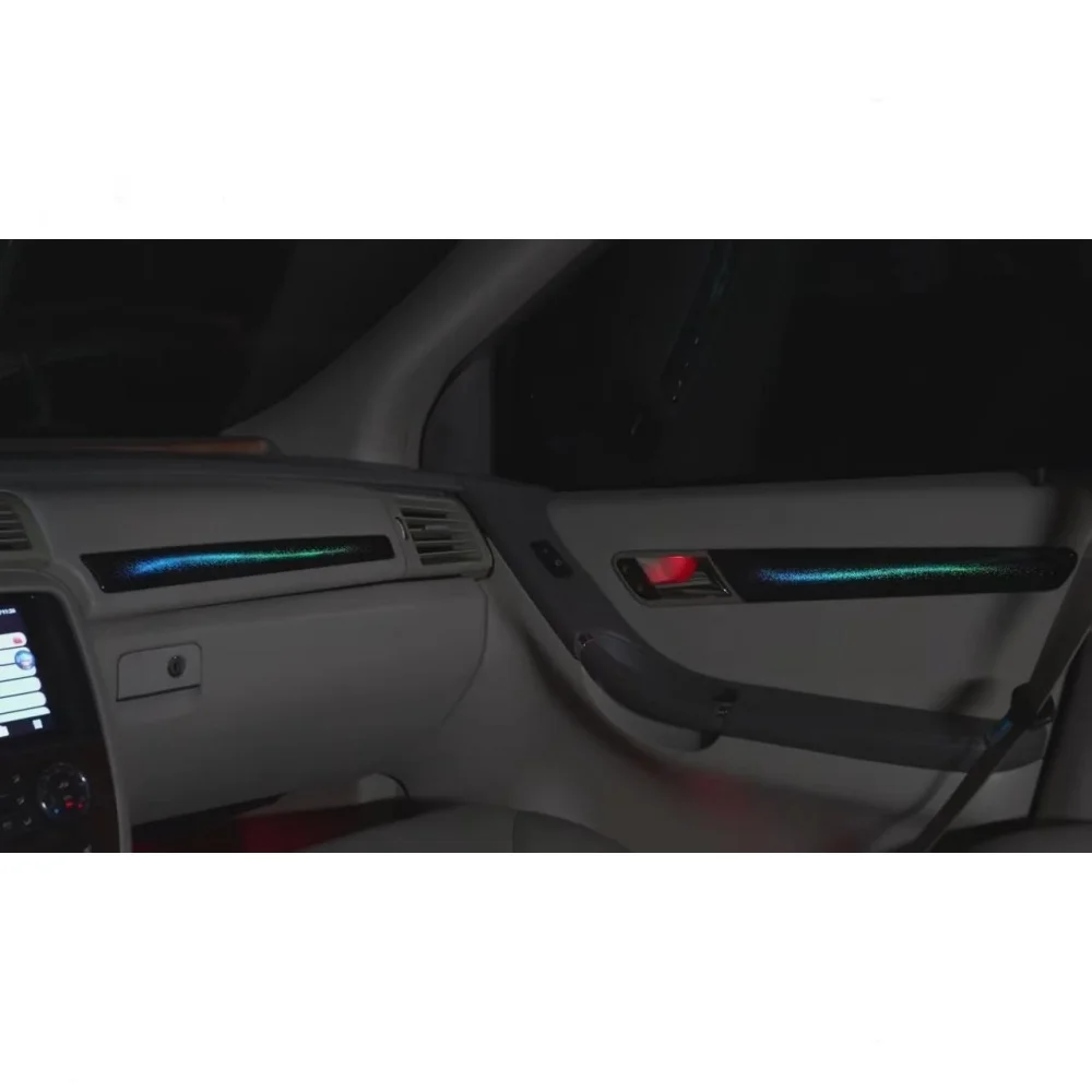 لمرسيدس بنز R-class W251 W252 مصباح لتهيئة الجو الديناميكي إضاءة داخلية للسيارات الضوء المحيط غالاكسي تحديث السيارة القديمة