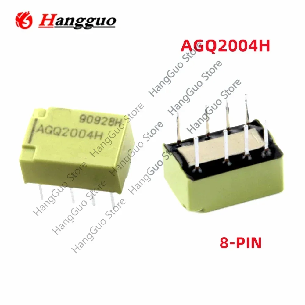 5PCS/Lot Original AGQ2004H/20012/20024 8-PIN two-open two-close 2A 8-pin signal Relay