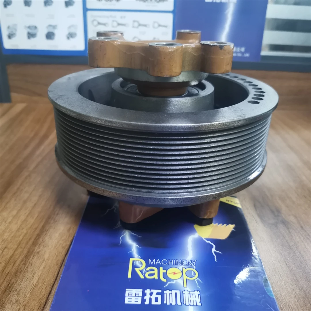 Excavator Spare Parts  Fan Drive Motor 255-2877  Fan Pulley 2552877 for CATERPILLAR 3066 C6.4 E320C E320D