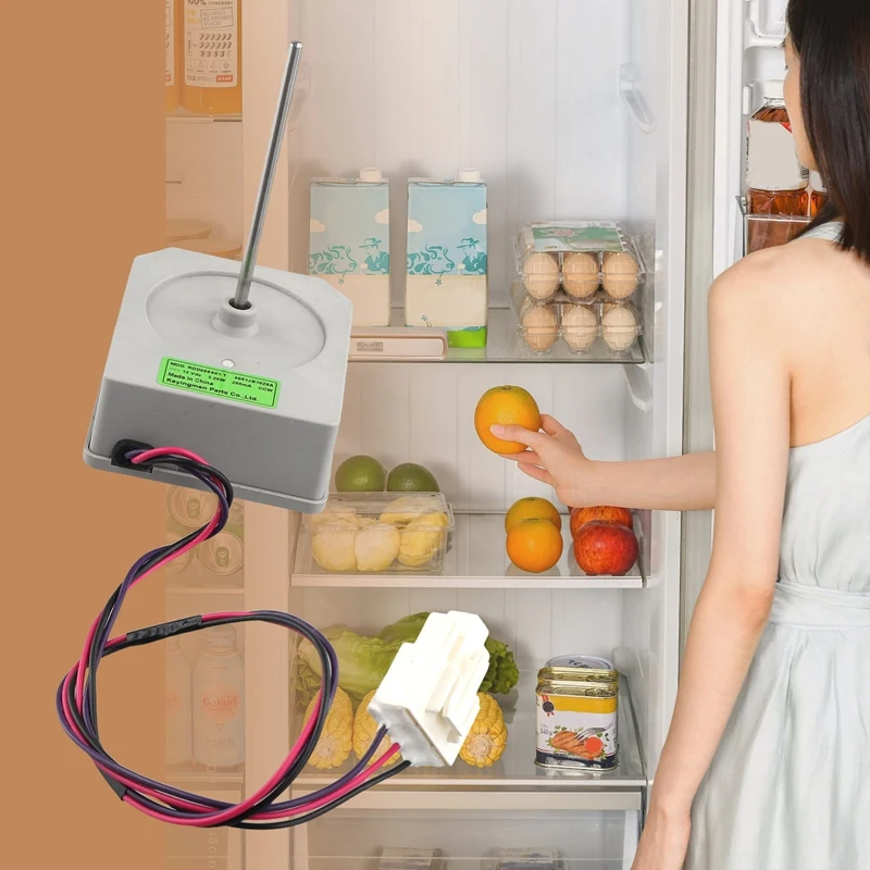 M14K-6X для двигателя холодильника с двойной дверью 4681Jb1029a 4681Jb1029b DC13v 3,20 Вт, двигатель охлаждающего вентилятора, запасные части