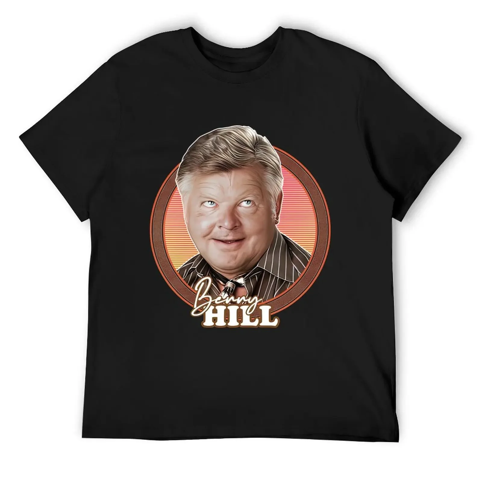 

Benny Hill 70s Retro Fan T-Shirt summer top graphic t shirts designer t shirt men