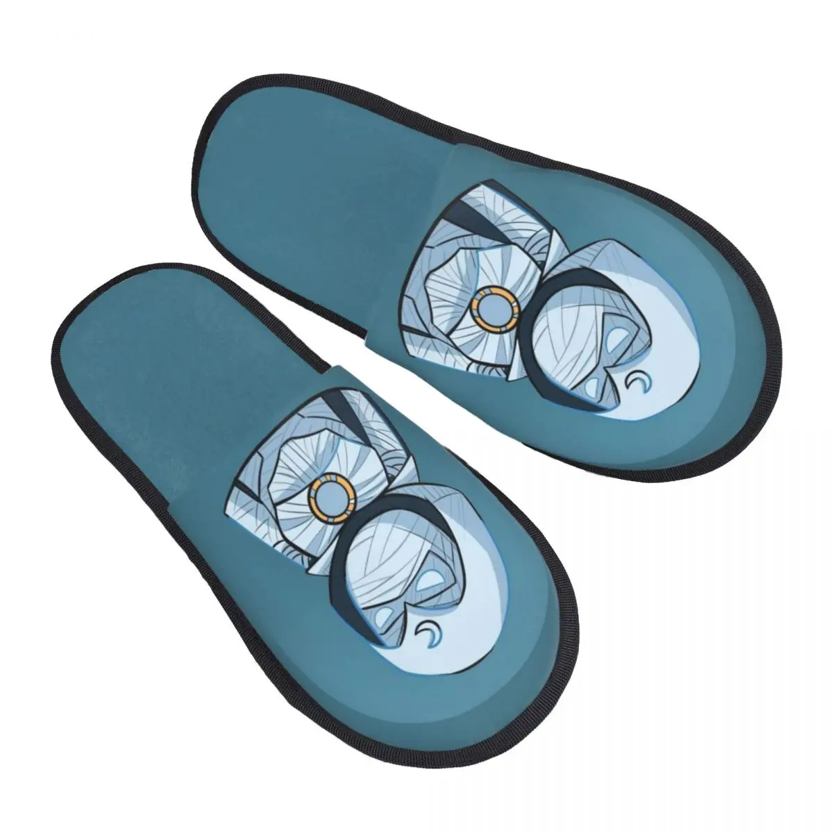 

Custom Moon Knight Movie Memory Foam Slippers Women Cozy Warm House Slippers