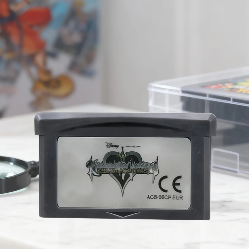 GBA Game Cartridge 32 Bit Video Game Console Card Kingdom Hearts Series Chain Of Memories of USA/EUR Version view 2
